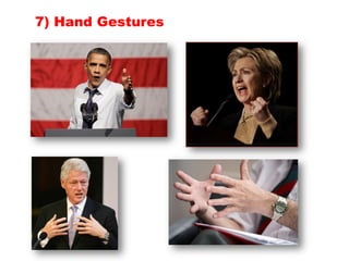 7) Hand Gestures
 