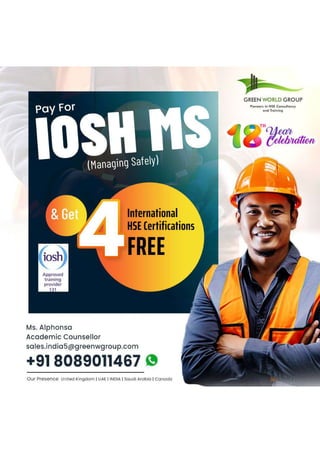 Making  a valuable asset for safety professionals - Iosh Course in Kerala.pdf