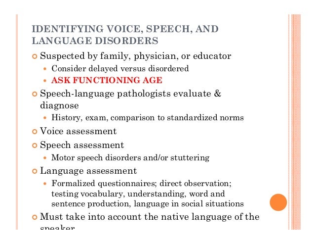 Language Delay Versus Language Disorder >> Making Best Use Of Speech Language Therapy When To Refer And What To Language Delay Versus Language Disorder >> Making Best Use Of Speech Language Therapy When To Refer And What To