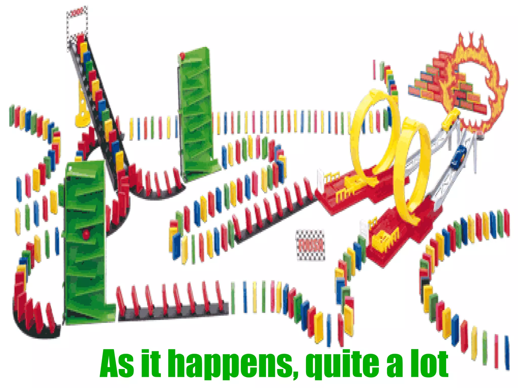 As it happens, quite a lot
 