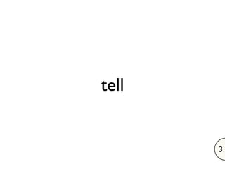 tell


       3
 