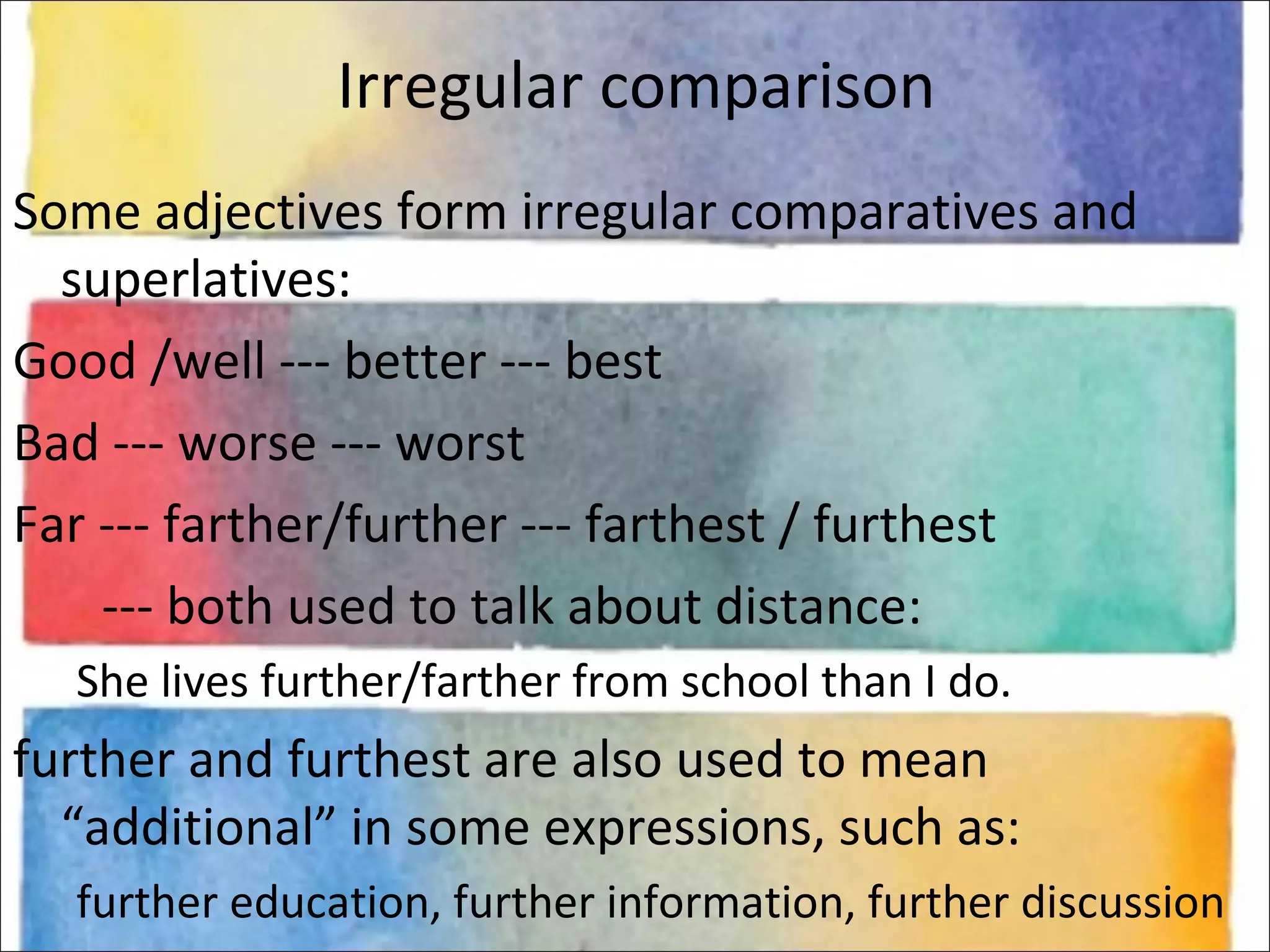 Making comparisons | PPT