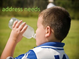 address needs
 