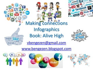 Making connections
Infographics
Book: Alive High
vbengezen@gmail.com
www.bengezen.blogspot.com
 