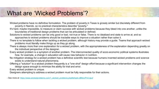 Wicked Problem Examples Nutrition Making connections - Women in STEM - a wicked problem | PPTX
