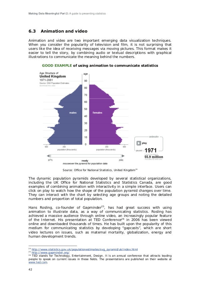 Making data meaningful 2-a guide to presenting statistics