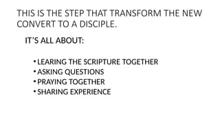 MAKING DISCIPLE AS A PRINCIPE OF LEADERSHIP | PPTX