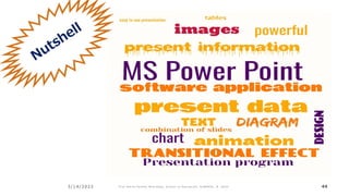 3/14/2022 P r o f A m i t a P a n d e y B h a r d w a j , S c h o o l o f E d u c a t i o n , S L B S N S U , N . D e l h i 44
 