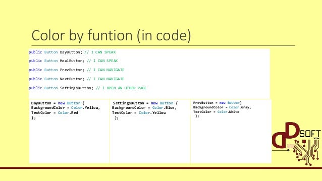 background layout xamarin color Making people enabling disabled for apps