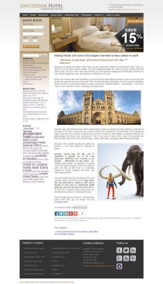 Discover the Ancient Time with Mammoths: Ice Age Giants @ Natural History Museum London | Amsterdam Hotel London 