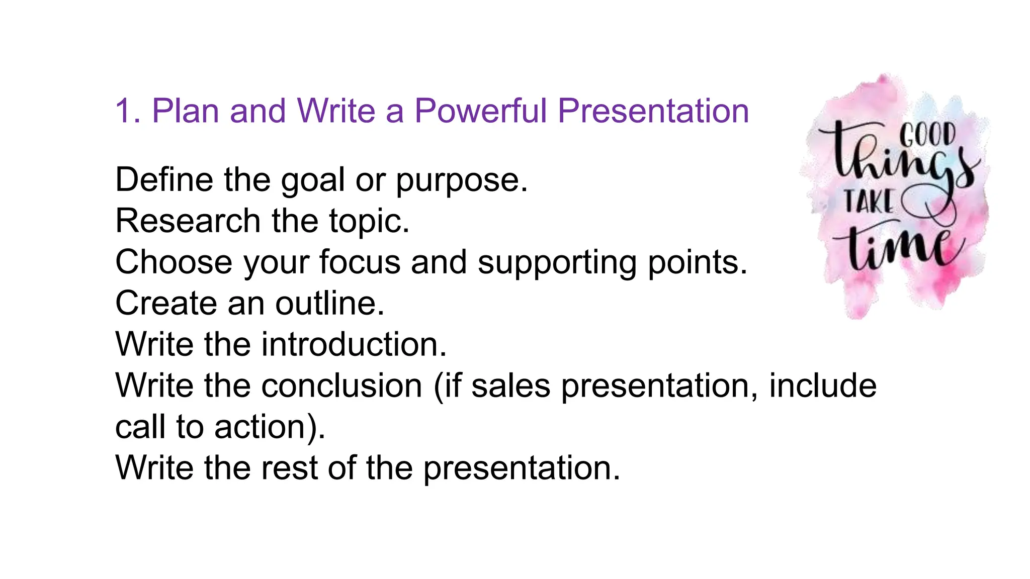 Checklist for Making Great Presentations.pptx | Free Download