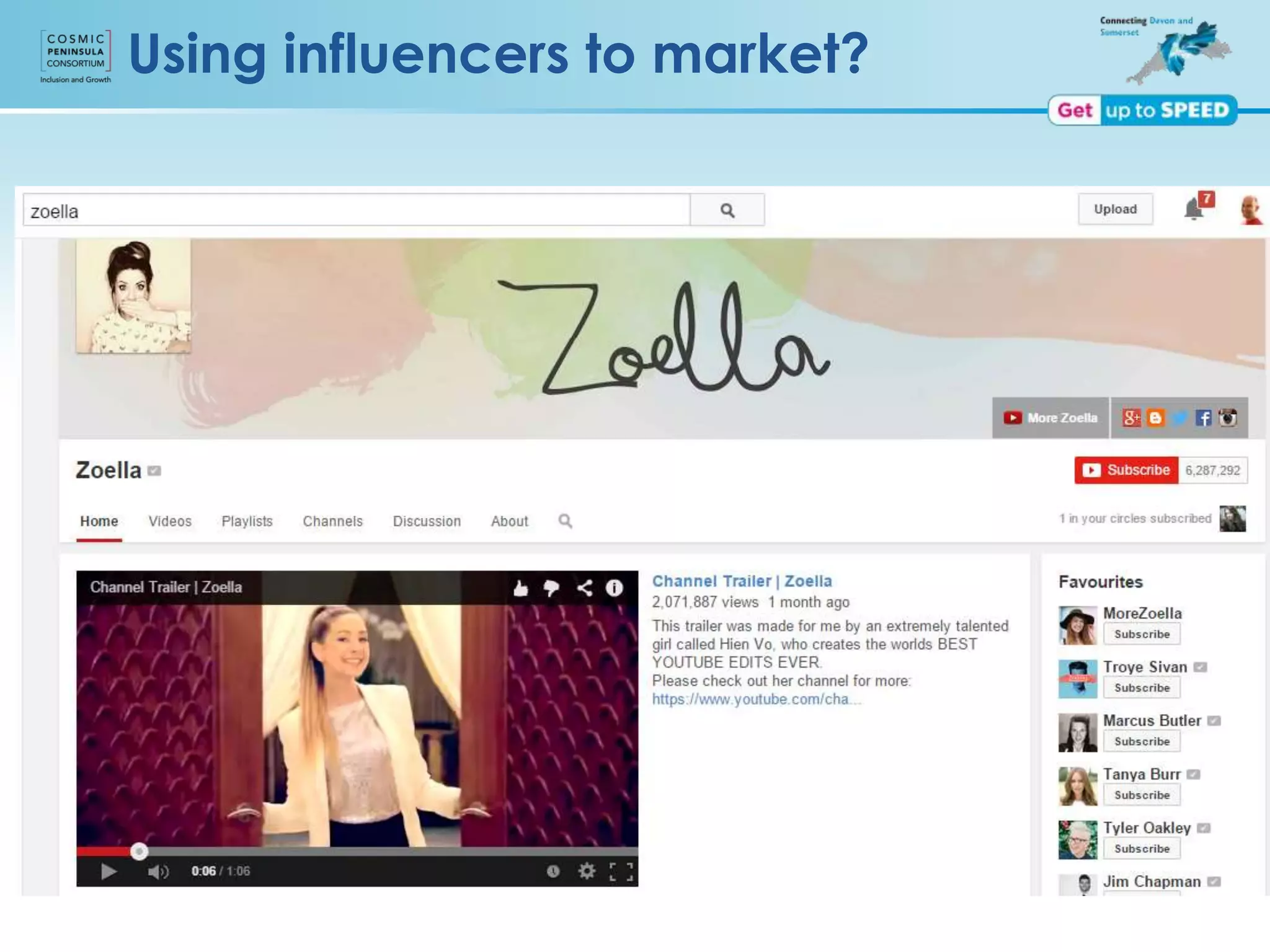 Using influencers to market?
 