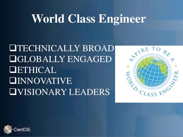 What Is A World Class Engineer? – HXDM