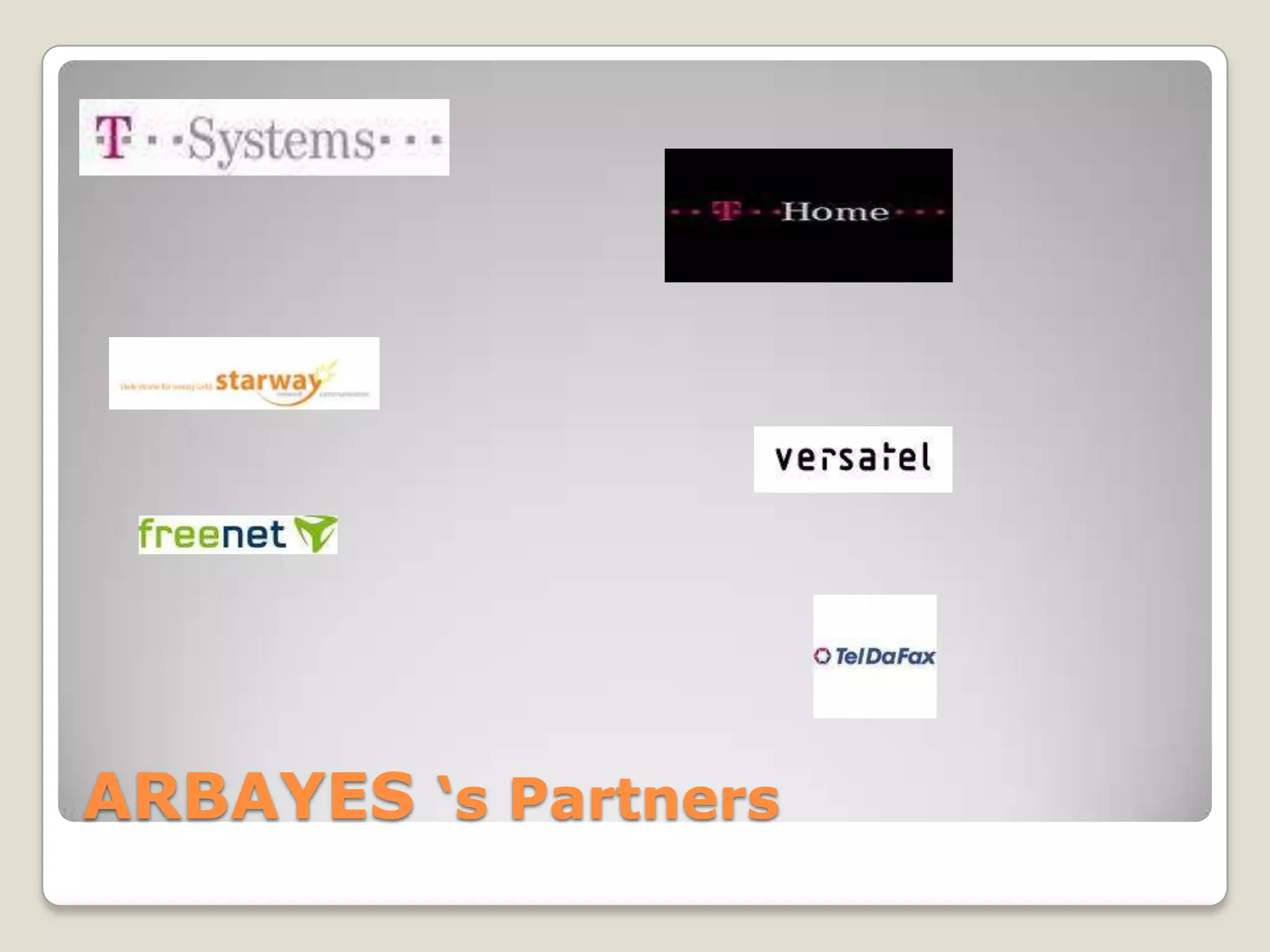 ARBAYES ‘s Partners
 