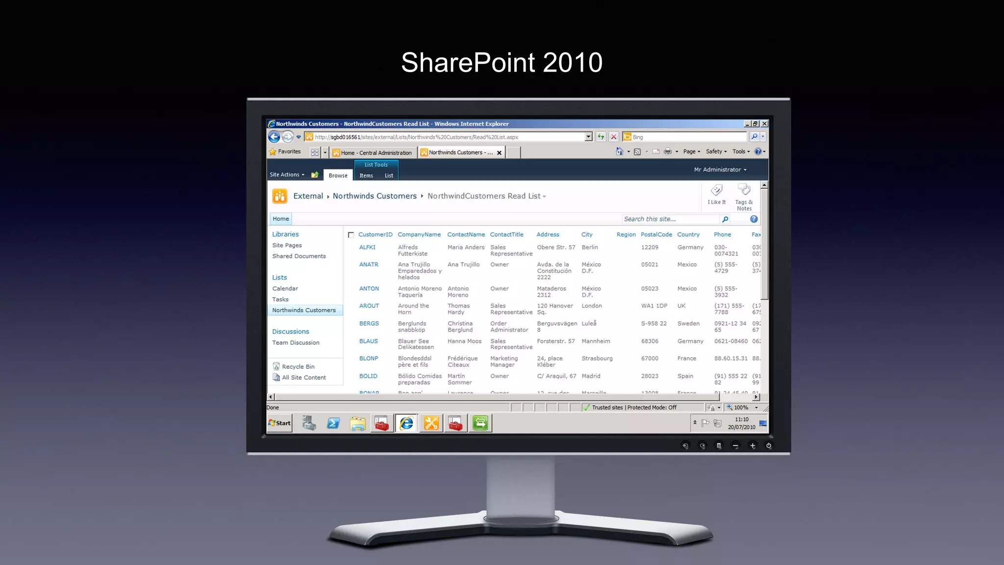 Intranets
“…probably sucks…”
“…companies haven’t upgraded their
intranet platform in the past five years”
SharePoint 2010
 