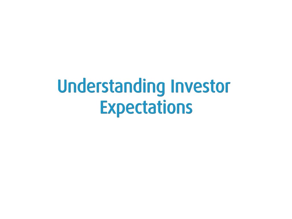 how to meet investor expectations in globus simulation how to meet investor expectations in globus simulation