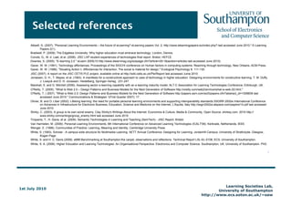 Our educational position: student-centred research-led learningAuthentic learning 