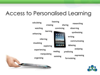 Access to Personalised Learning 