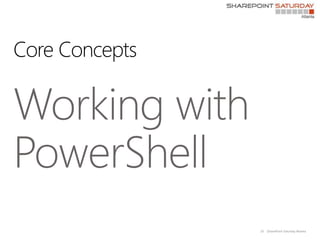 10   |SharePoint Saturday Atlanta
 