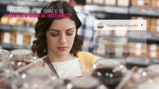 9
AMAZON GO
MAKING MAGIC WITH AI
THE PHYSICAL SPACE IS  
THE NEW DIGITAL INTERFACE
AI + INTERNET OF THINGS
 