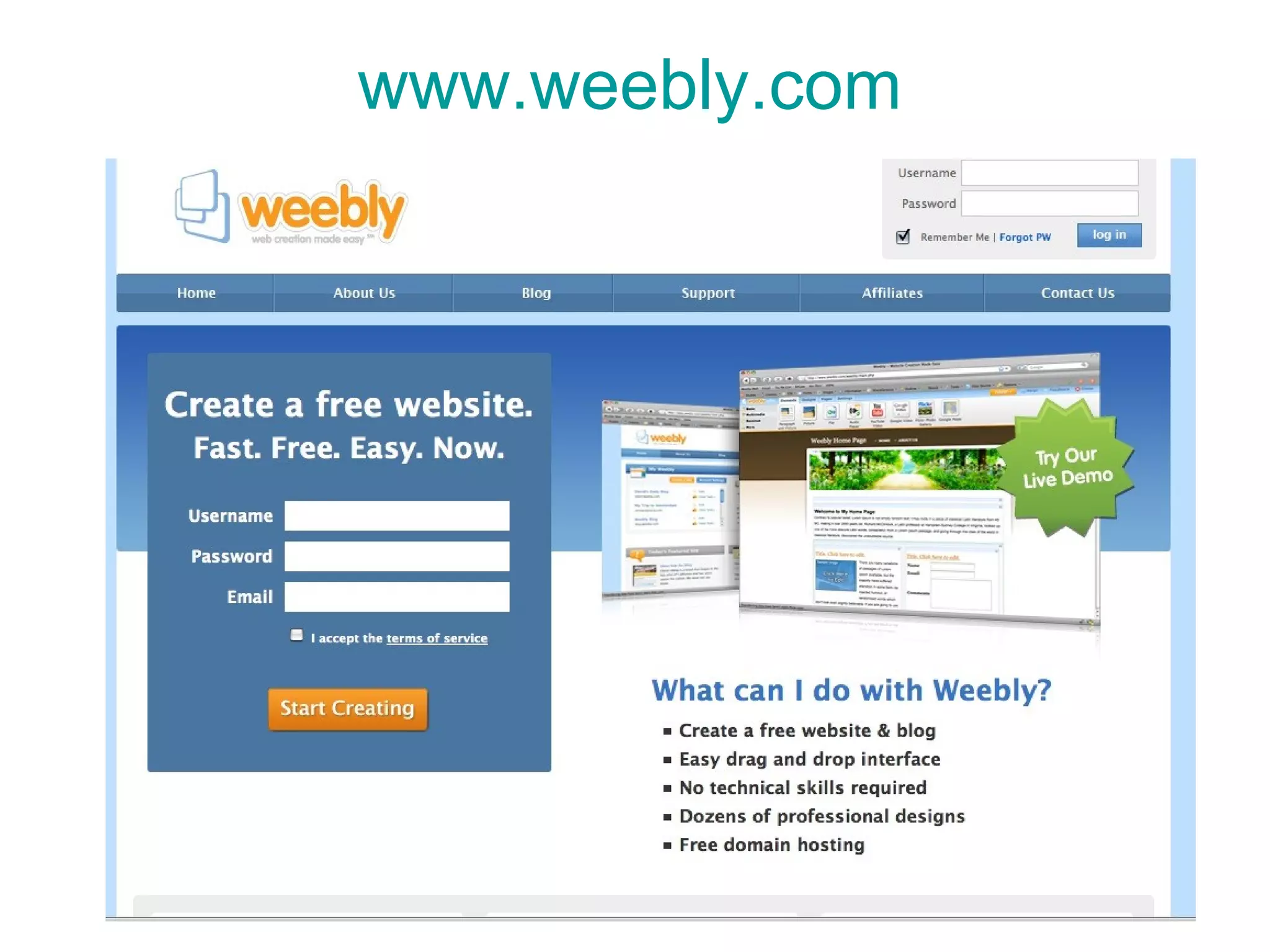 www.weebly.com 