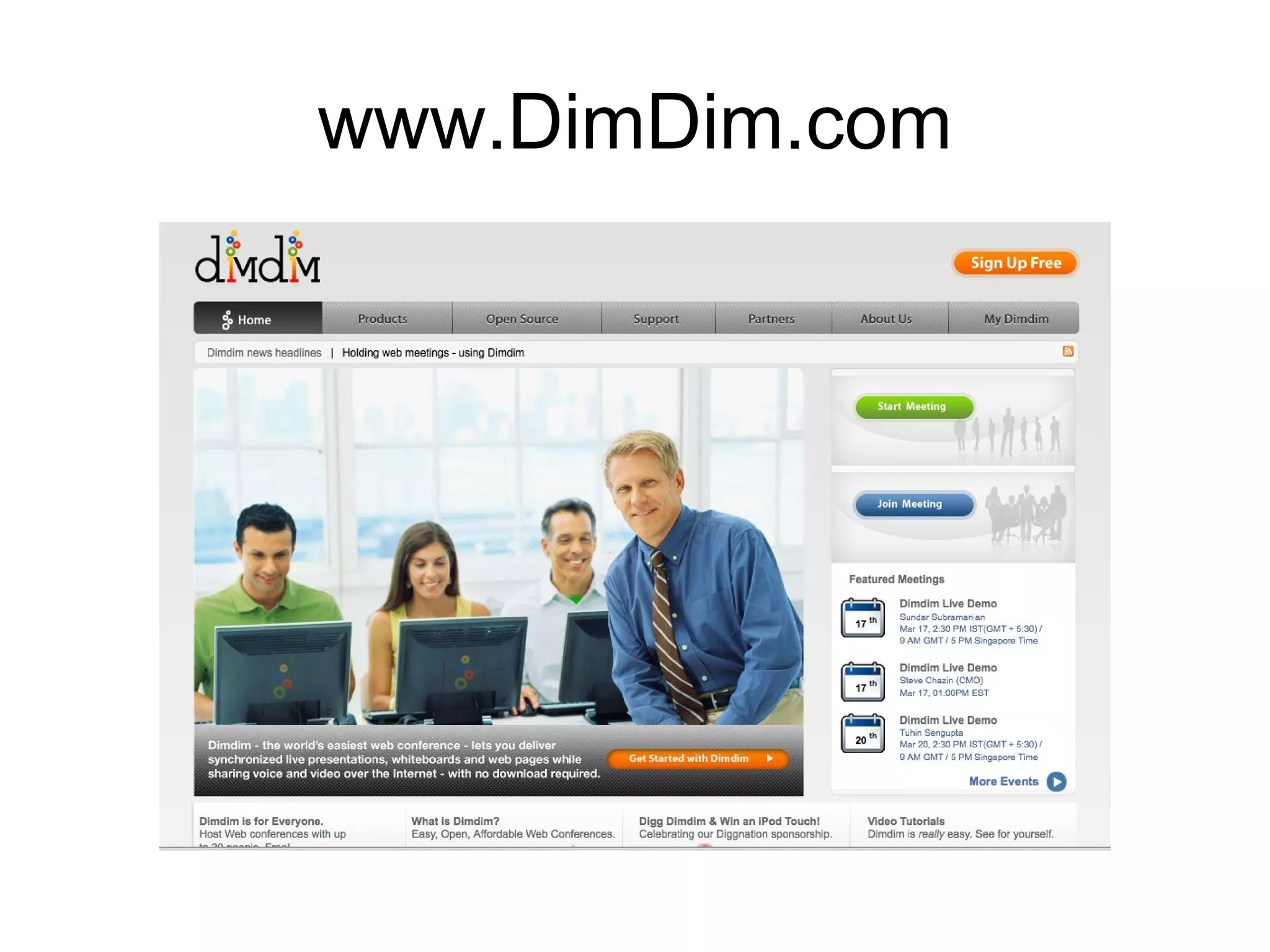 www.DimDim.com 