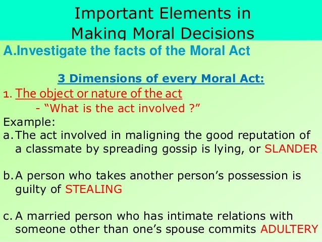 Moral Decisions Examples : Moral Theory – QIXTZU