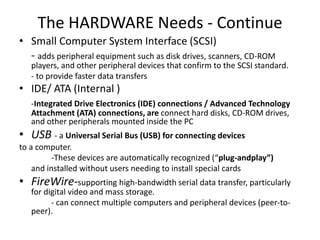 Making Multimedia- Stages of MM Project-Hardware- Software | PPTX