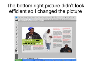 The bottom right picture didn’t look efficient so I changed the picture