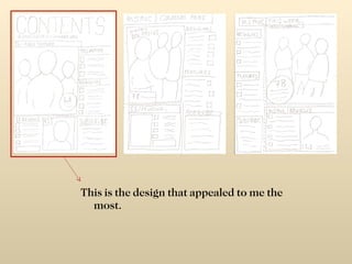 This is the design that appealed to me the most. 