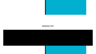 MAKING OFF
By Pablo Montesinos Mancilla,Ainhoa Ferre Valdivia,Jose Antonio Galdeano Gómez y Pedro Morales
Acosta.6ºB
 