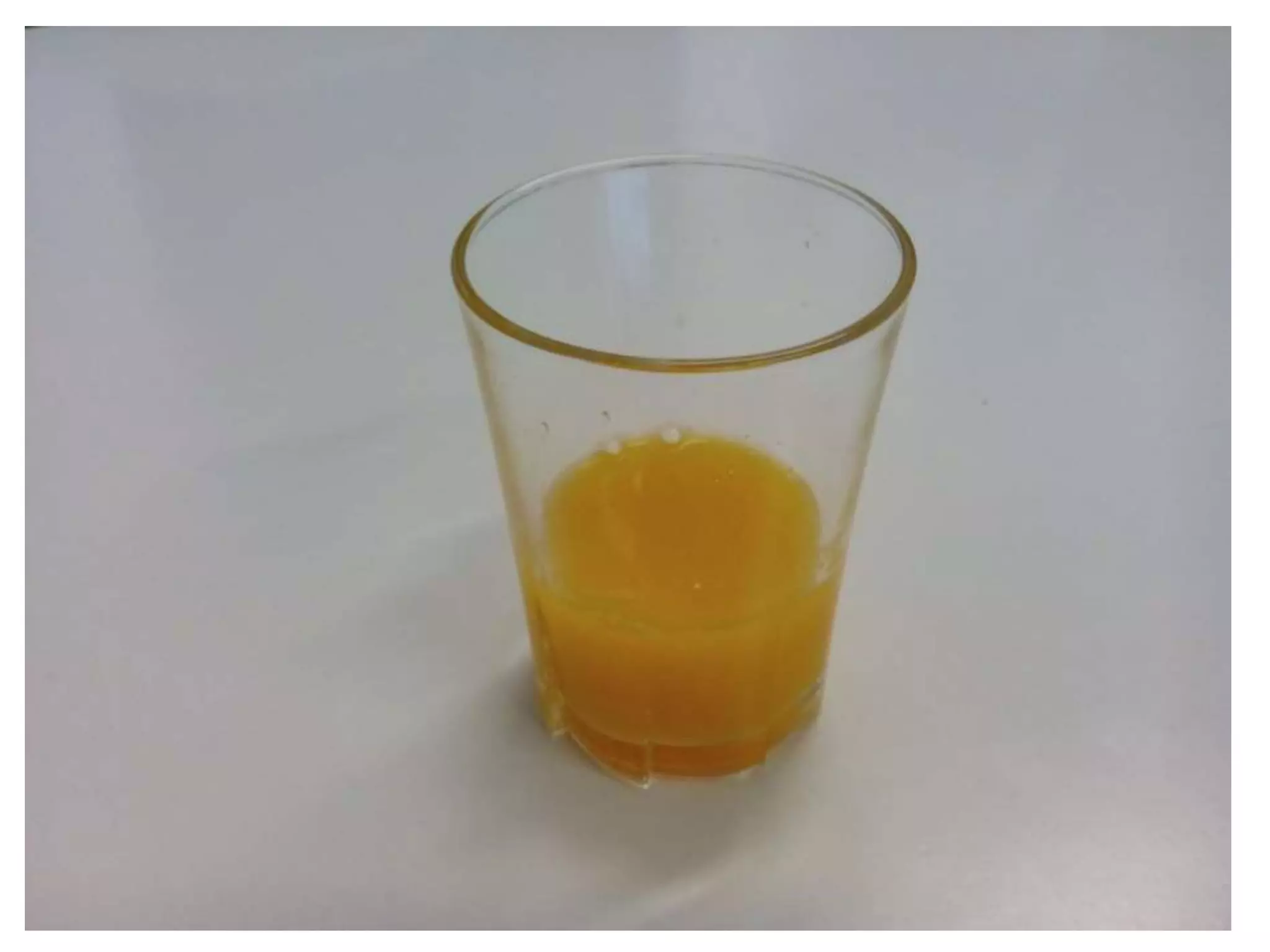 Making of orange juice - work skill