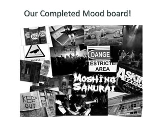 Making our moodbaord