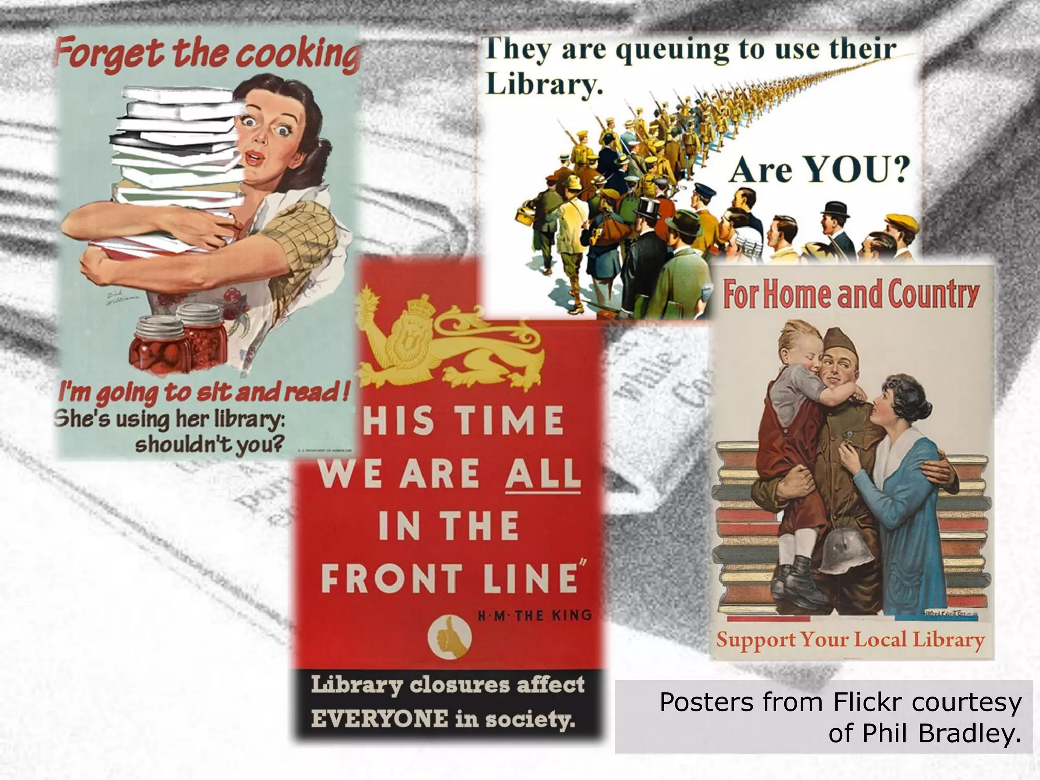 Posters from Flickr courtesy
            of Phil Bradley.
 