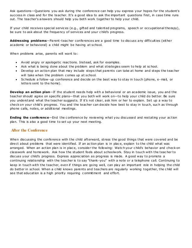 teacher letter to parents about behavior problems