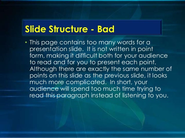 making a power point