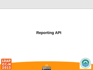 Reporting API

19

Logo

 