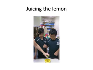 Juicing the lemon