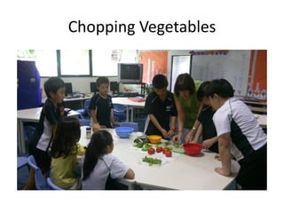 Chopping Vegetables