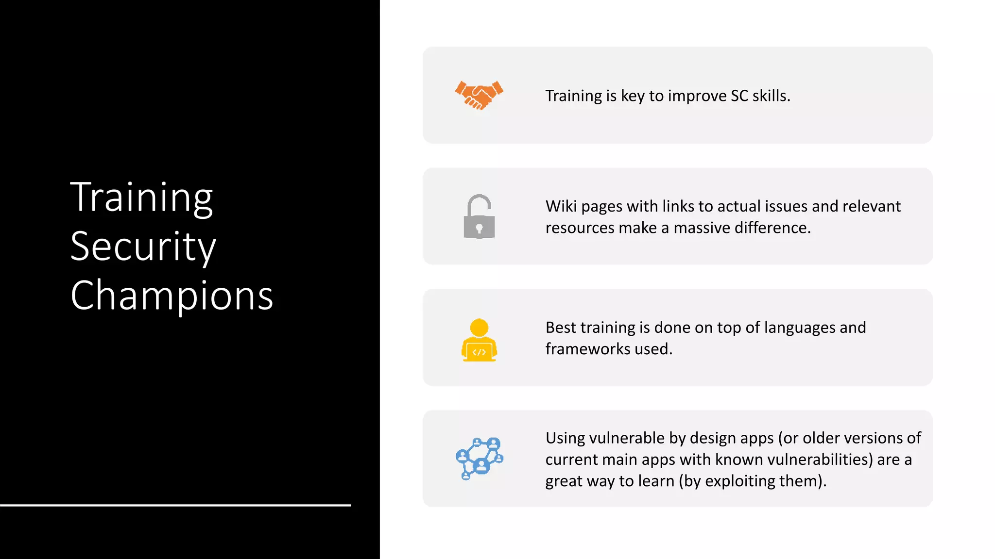 Making security champions in organization | PPTX