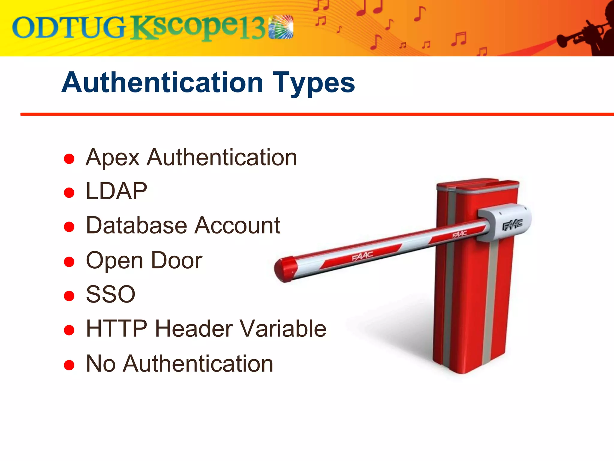 Making Sense of APEX Security by Christoph Ruepprich | PDF