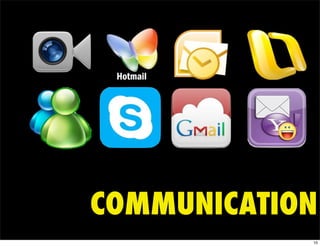 COMMUNICATION
            10
 