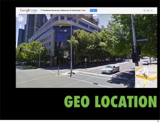 GEO LOCATION
           14
 