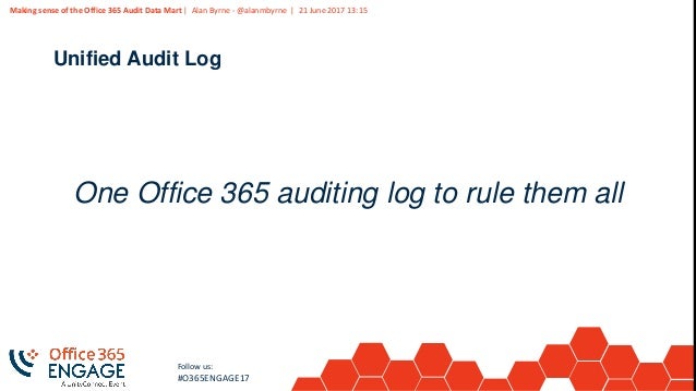 o365engage17 making sense of