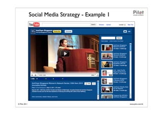 Social Media Strategy - Example 1




© Pilot 2011                                       www.pilot.com.hk
 
