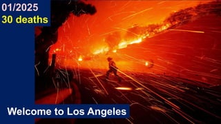Welcome to Los Angeles
01/2025
30 deaths
 