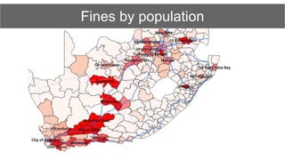 Fines by population
 