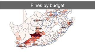 Fines by budget
 