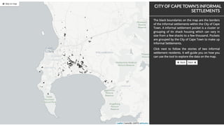 Storytelling using spatial data