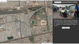 Storytelling using spatial data